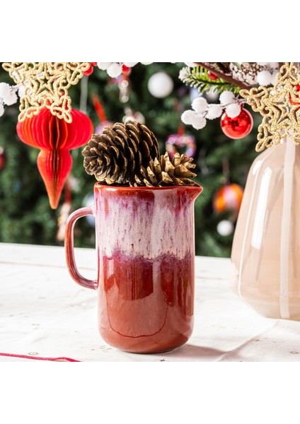 Fonte Stoneware Sürahi 700 ml Fuşya