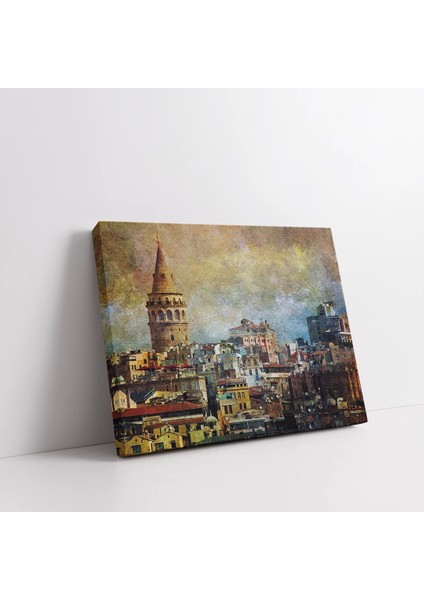 Tarihi Şehrin Panoraması Kanvas Tablo fiyatları