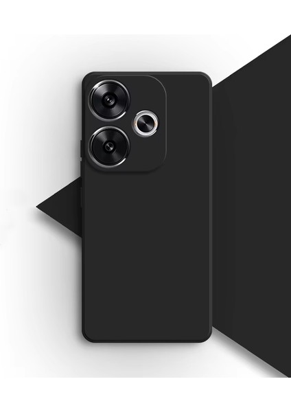 Xiaomi Redmi Poco F6 ile Uyumlu Campro Serisi Kamera Korumalı Silikon Kılıf
