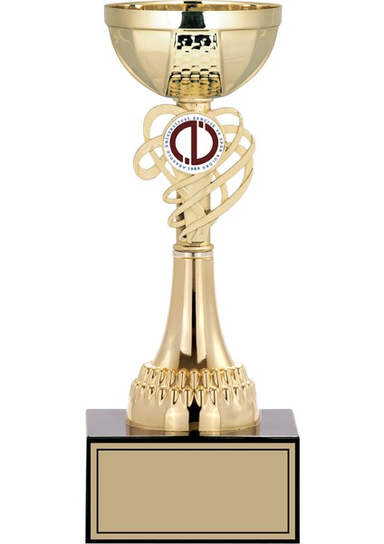 Kişiye Özel Futbol Kupası Ödül Kupası Tören Kupası 24 cm Small 009