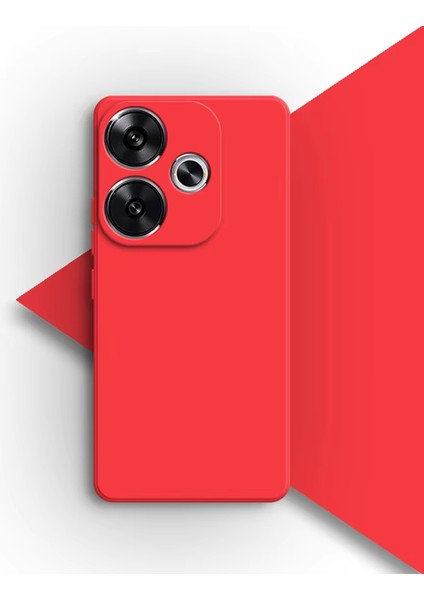 Xiaomi Redmi Poco F6 ile Uyumlu Campro Serisi Kamera Korumalı Silikon Kılıf