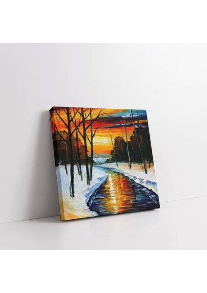 Sonbahar Refleksi Kanvas Tablo fiyatları