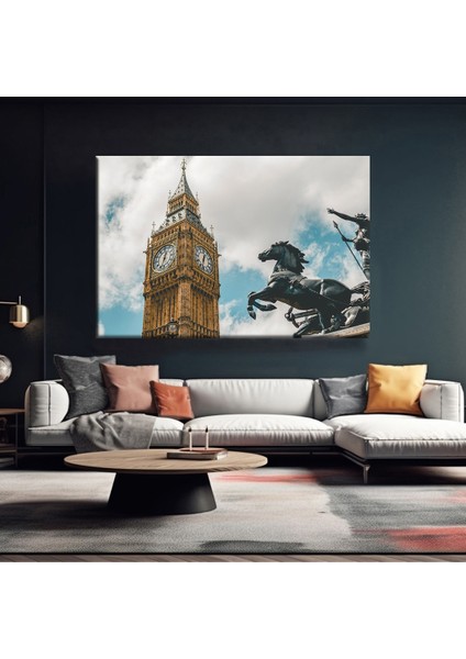 Zamanın Üstünde Kanvas Tablo