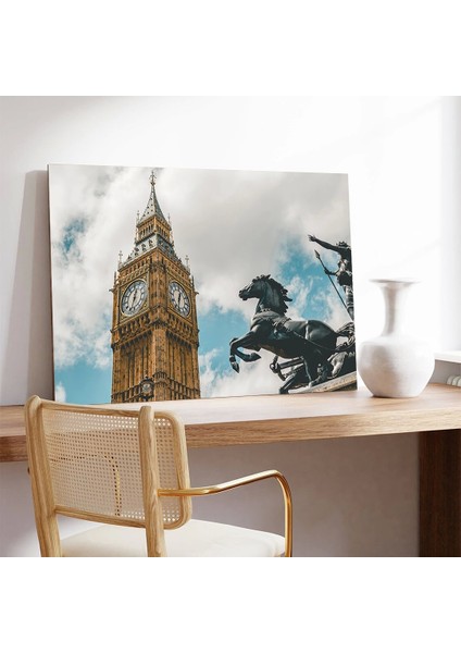 Zamanın Üstünde Kanvas Tablo modelleri