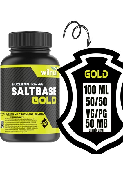 Gold Salt Base Vg Pg 50-50 50 mg