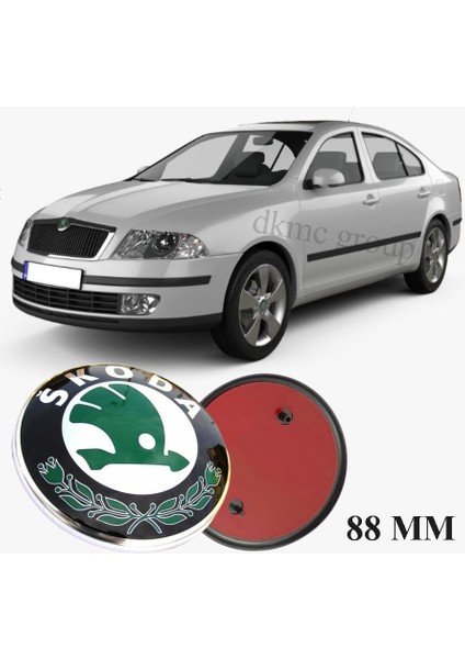 Octavia 2005-2008 Model Arası Uyumlu Ön Panjur Izgara Arması Amblemi Logosu