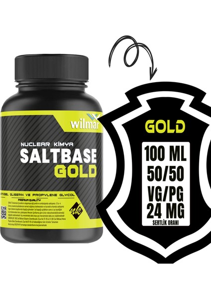 Gold Salt Base Vg Pg 50-50 24 mg