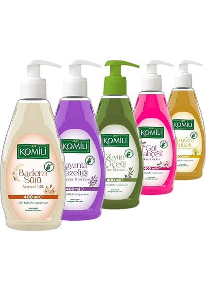 Sıvı Sabun Tanışma Paketi - 5 x 400 ml