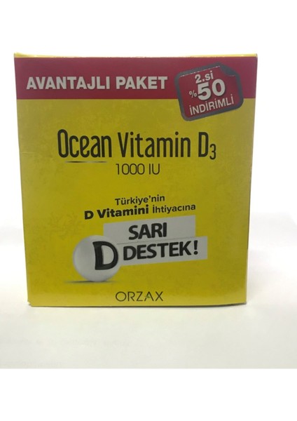 Ocean Vitamin D3 1000 Iu 20 ml Sprey fiyatları