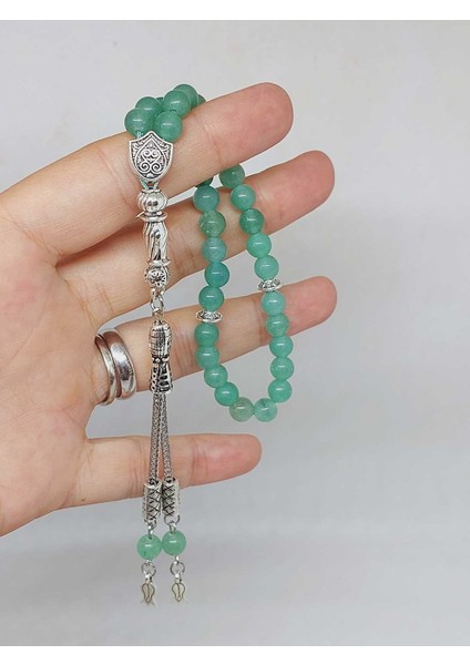 Aventurin Taşı 33LÜK Tesbih 6mm (1260) indirimleri