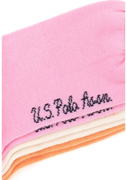 U.S. Polo Assn. Kız Çocuk Pembe Çorap 50299020-VR041