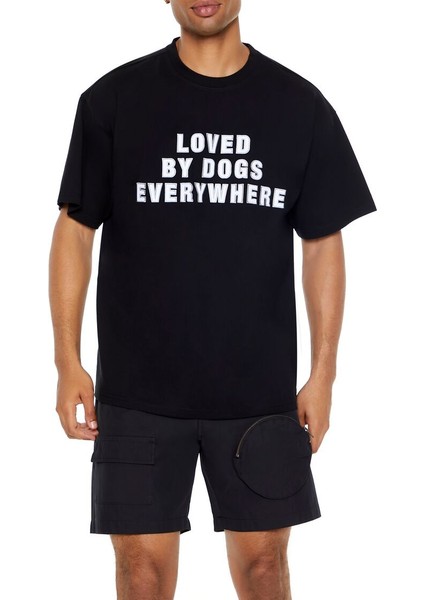 Loved By Dogs Yamalı Tişört fiyatları
