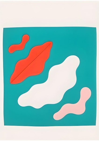 Matisse - Boho - Art Deco - Soyut - Doğa ( 3 Lü Çerçevesiz ) Poster - Afiş - Tablo KR2C00310/