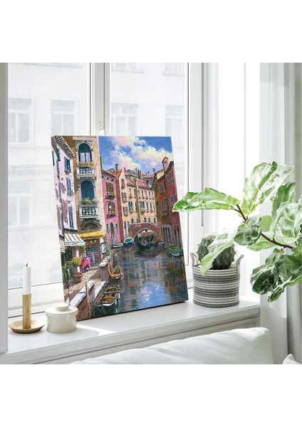 Venedik Sokağı'nın Melodisi Kanvas Tablo fiyatları