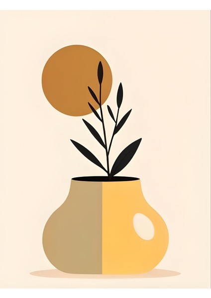 Matisse - Boho - Art Deco - Soyut - Doğa ( 3 Lü Çerçevesiz ) Poster - Afiş - Tablo KR2C00265/ modelleri