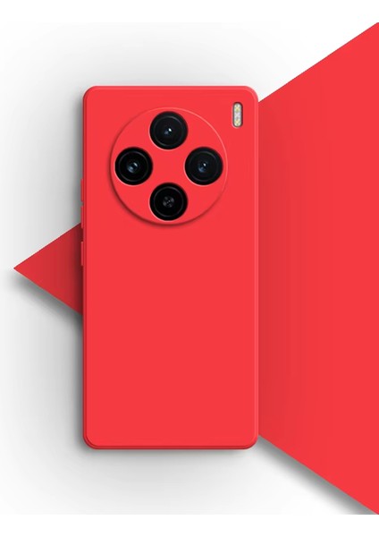 Vivo X100 Pro ile Uyumlu Campro Serisi Kamera Korumalı Silikon Kılıf