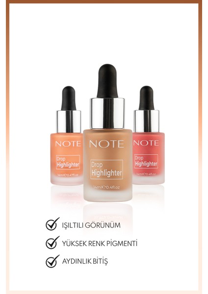 Drop Highlighter 02 Charming Desert Likit Aydınlatıcı