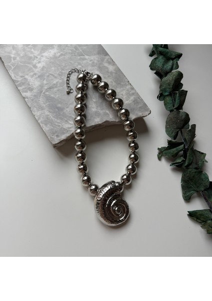 Silver Salyangoz Kolye fiyatları