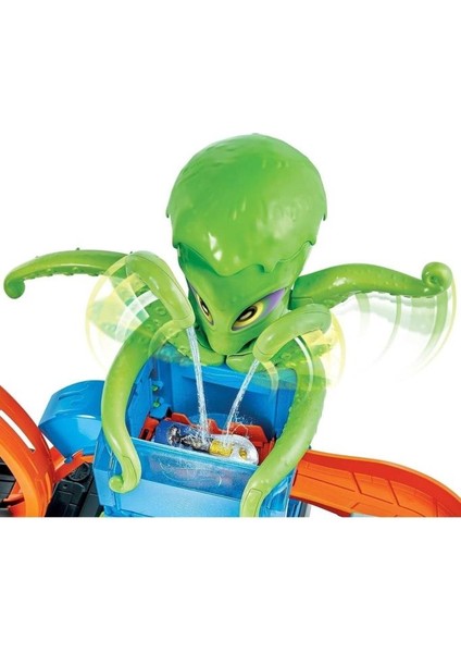 Hot Wheels Dev Ahtapot ile Araba Yıkama Oyun Seti GTT96 fırsatları