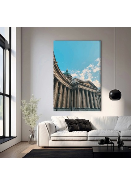 Sütunların Zirvesinde Kanvas Tablo