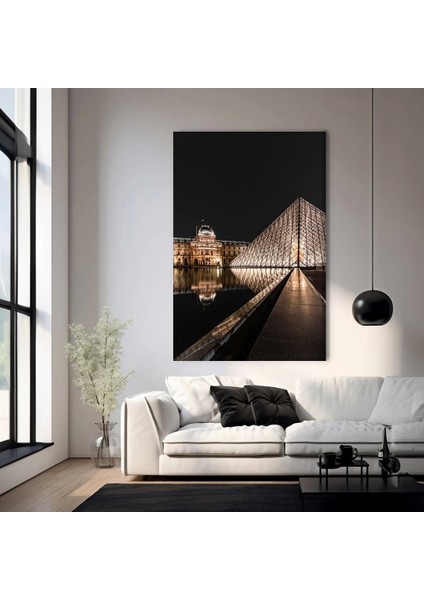 Yansımalı Nehir Kanvas Tablo