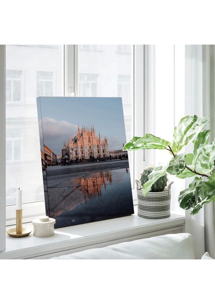 Yansımalı Nehir Kanvas Tablo fiyatları