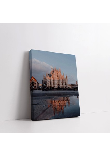 Yansımalı Nehir Kanvas Tablo modelleri