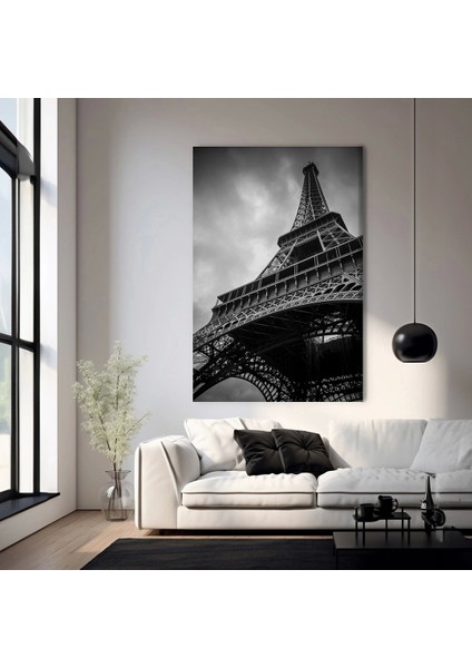 Eyfel'in Gölgesinde Kanvas Tablo