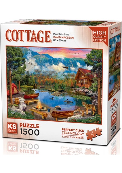 Mountain Lake Puzzle 1500 Parça 22036