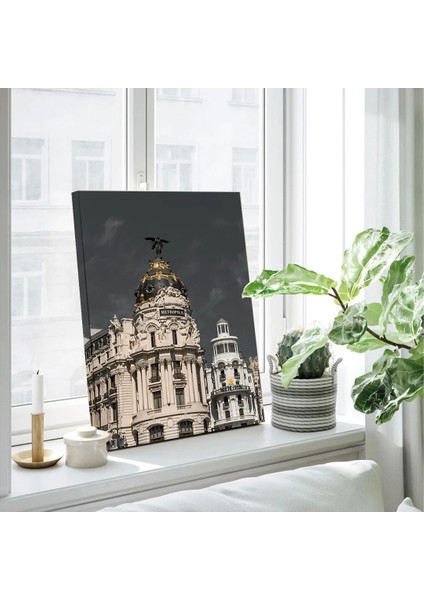 Şehir Tacı Kanvas Tablo fiyatları