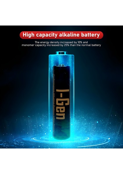 I-Gen A116 Ultra Alkalin AA Kalem Pil 12'li Paket LR6 1.5V