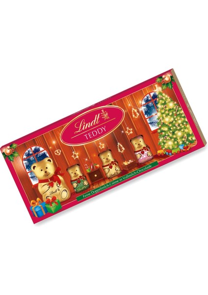 Teddy Friends Ayıcık Figürlü Sütlü Çikolata 10 x 9,6 gr