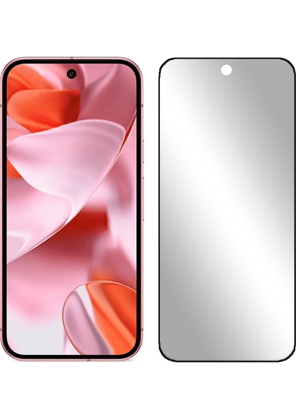 Google Pixel 9 / 9 Pro Tam Kaplayan Çerçeveli Tempered Ekran Koruyucu -AL3276