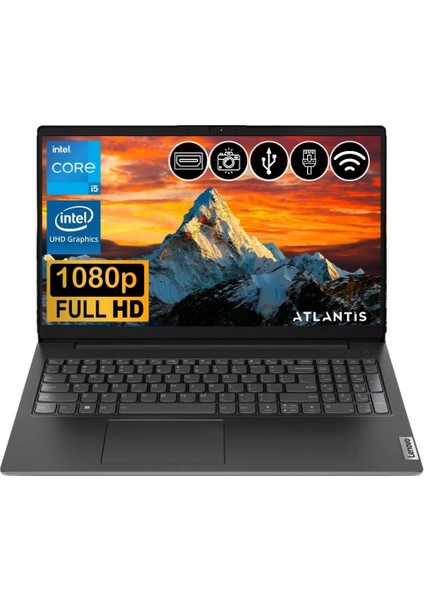 V15 G4 I5-13420H 24GB 512GB M.2 SSD 83A1008XTR Atl9 15.6'' Fdos Taşınabilir Bilgisayar