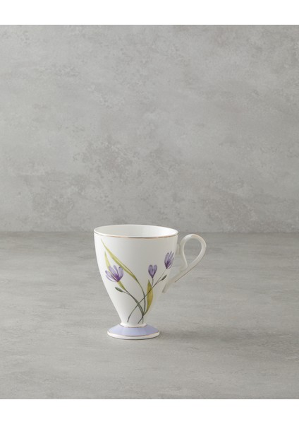 Valentina New Bone China Kupa 300 ml Lila