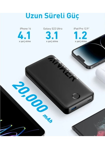 325 Powercore 20000MAH Taşınabilir Şarj Cihazı