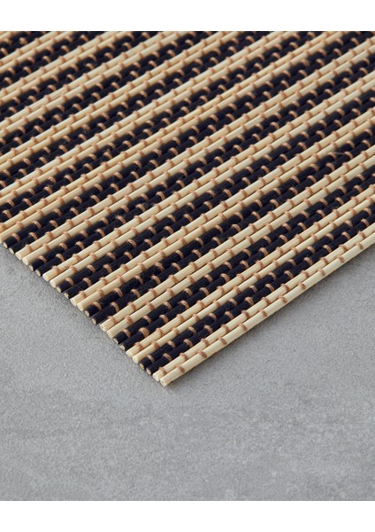 Serene Bambu 4'lü Amerikan Servis 30 x 45 cm Siyah-Krem fiyatları