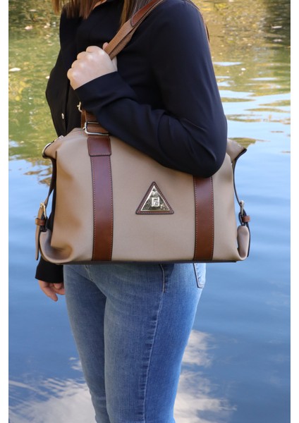Su Geçirmez Golden Polo Camel Şık Çanta fırsatları