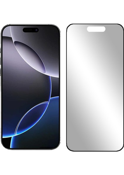 Iphone 16 Pro Max Tam Kaplayan Çerçeveli Tempered Ekran Koruyucu -AL3276