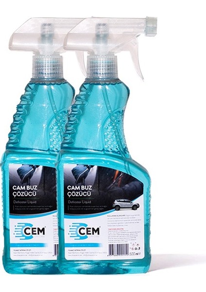 CAR CARE Buz Çözücü Sprey 2'Lİ Avantajlı Paket