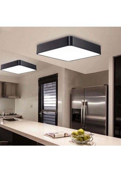 voxlamp lighting solutions vo x lamp lighting solutions Qadratic Plafonyer H:10 Profil Siyah Gün Işığı