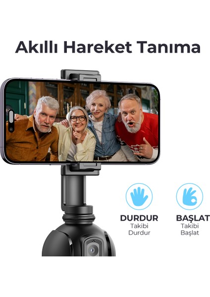 ST7609 Otomatik Yüz Takip Sistemli Telefon Tutucu