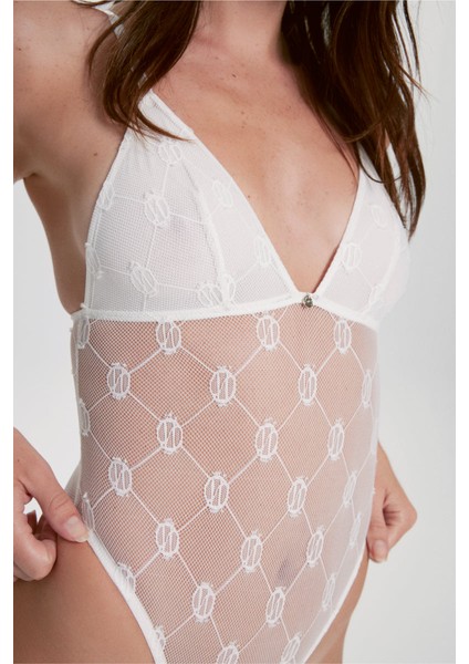 Kleo Bodysuit Beyaz