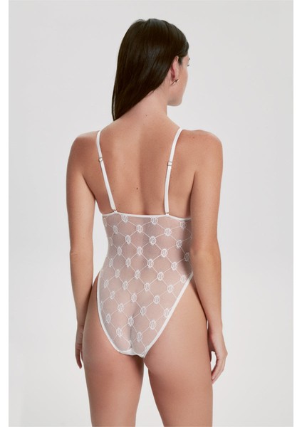 Kleo Bodysuit Beyaz