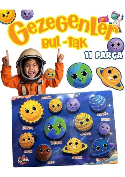 Bultak Gezegenler Puzzle KDS-9013