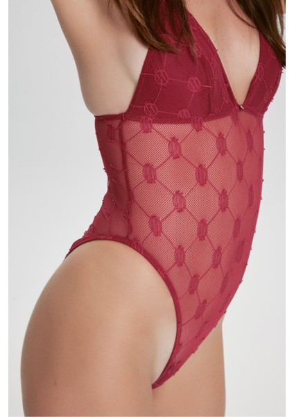 Kleo Bodysuit Bordo modelleri