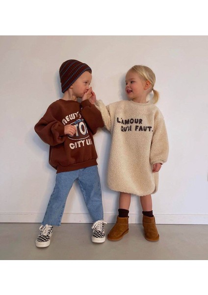 Kız Çocuk Peluş Elbise