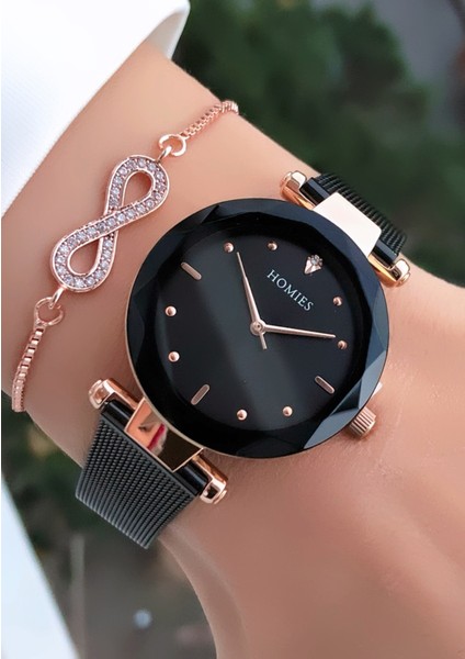 Çelik Kadın Kol Saati 3 Atm Su Geçirmezlik Faturalı Bileklik Hediyeli fiyatları