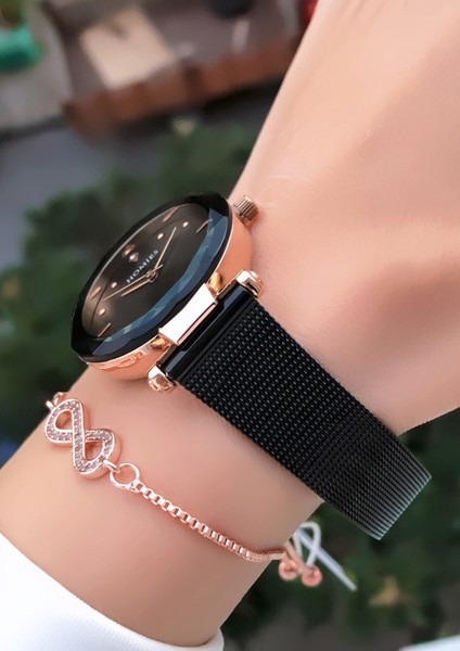 Çelik Kadın Kol Saati 3 Atm Su Geçirmezlik Faturalı Bileklik Hediyeli modelleri