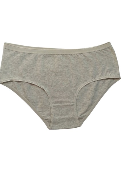 Kadın Pamuklu Orta Bel Geniş Bel Lastikli Slip (2677)